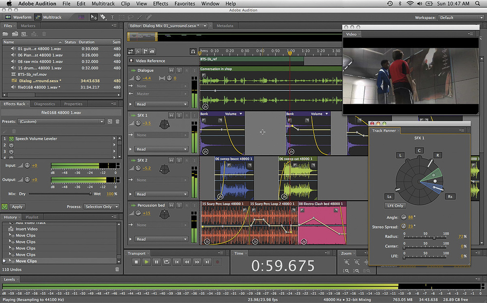 adobe auditionfx dubbing