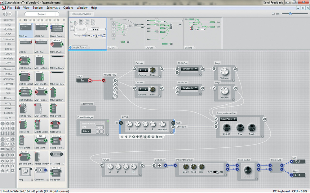 Ide for vst plugin without coding software