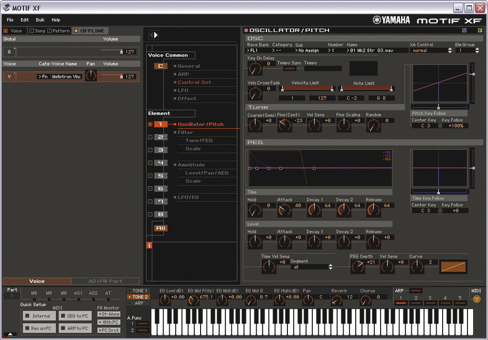 yamaha studio manager setup not assigned motif rack