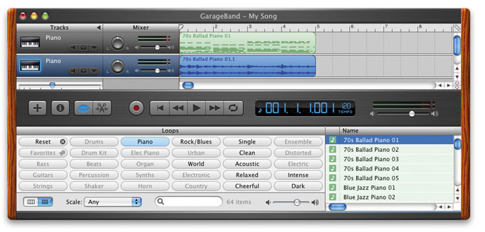 garageband export midi from tracks