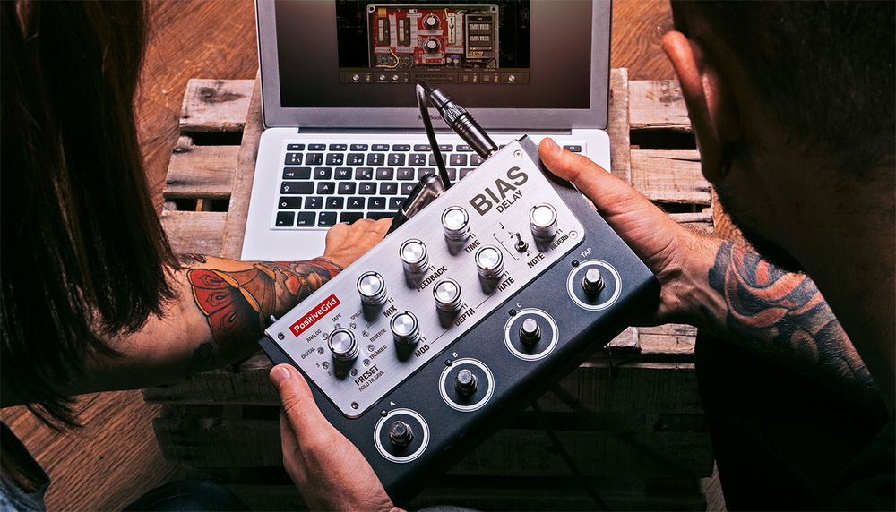 Positive Grid announce BIAS Delay hardware pedal