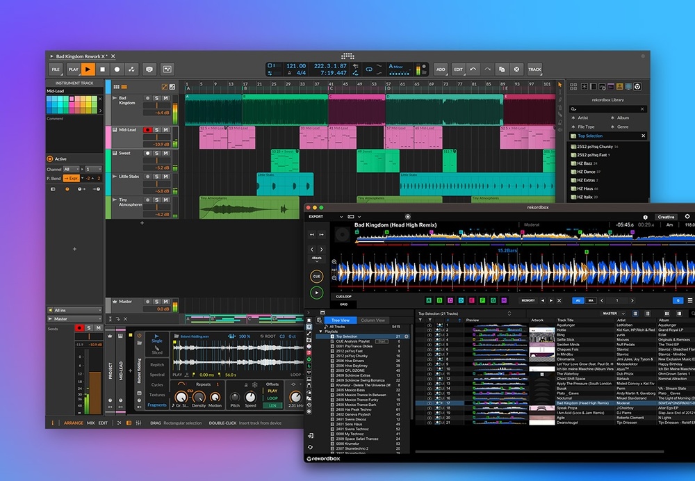 Bitwig и AlphaTheta объявили о партнерстве и интеграции с Rekordbox