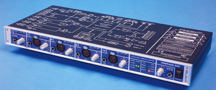 【人気定番低価】RME　Fireface 800　FireWireオーディオインターフェイス　28チャンネル入力/出力　192kHzサンプリングレート　ジャンク　Y05207N オーディオインターフェース