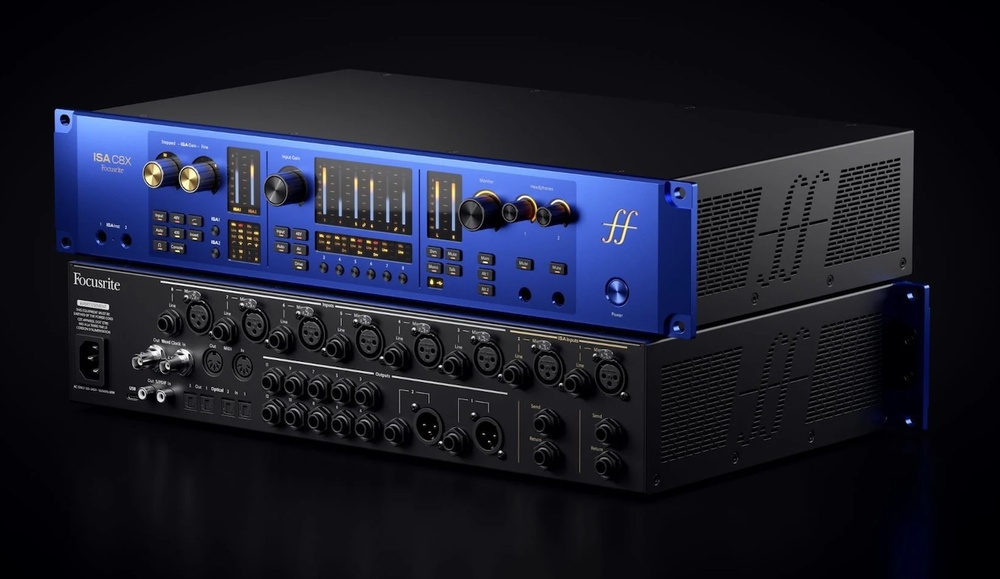 Focusrite unveil the ISA C8X