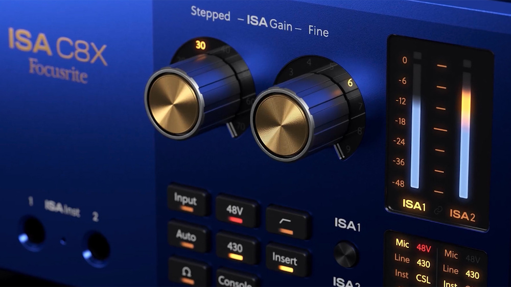 Focusrite: Designing The ISA C8X Audio Interface