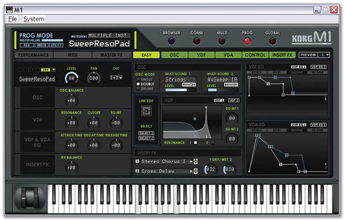 korg wavestation vocoder modulation