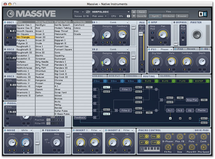 Massive synthesizer - DTM・DAW