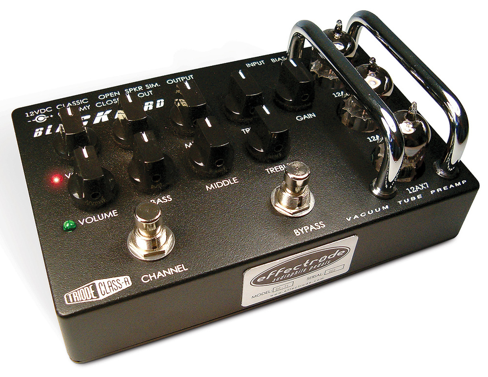 effectrode blackbird vacuum tube preamp