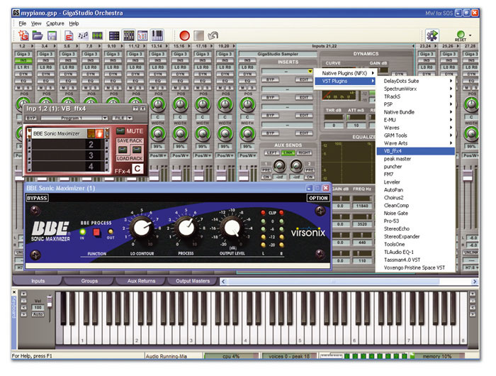 CD-burning • Gigastudio 3 Tips Cubase SX3 Dongle