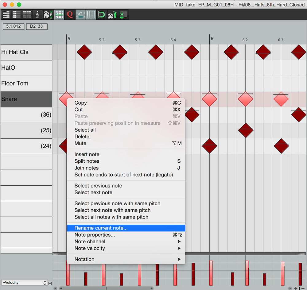 ezdrummer midi map