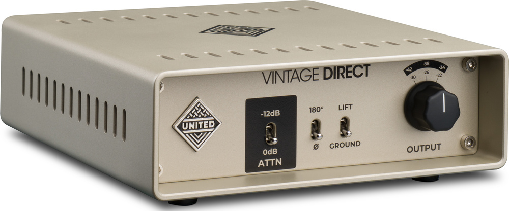 配信機器・PA機器・レコーディング機器 UNITED AUDIO Vintage Direct / DI UNITED Studio Technologies Vintage Direct Box ダイレクト
