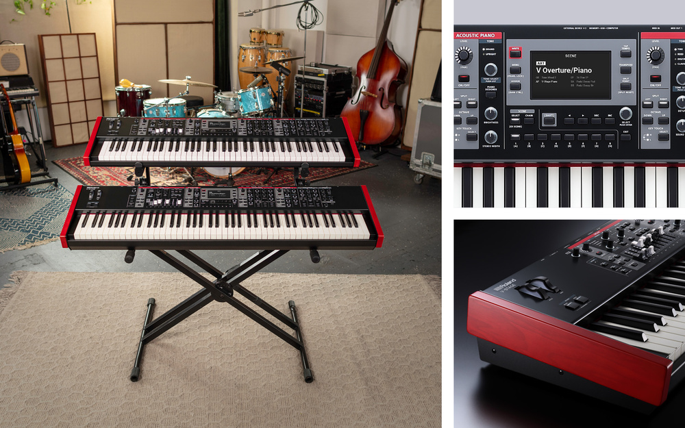 Roland release V-STAGE professional keyboards