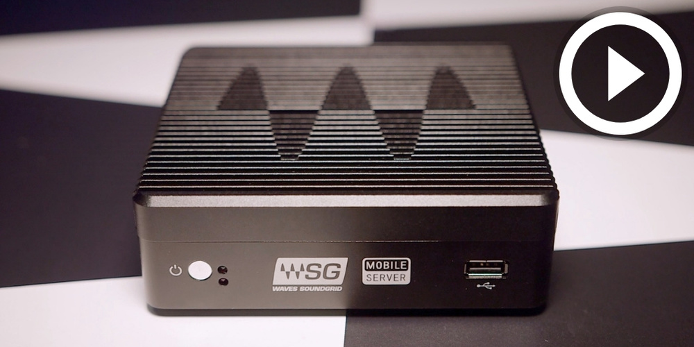 Waves launch SoundGrid Mobile Server at AES (Video)