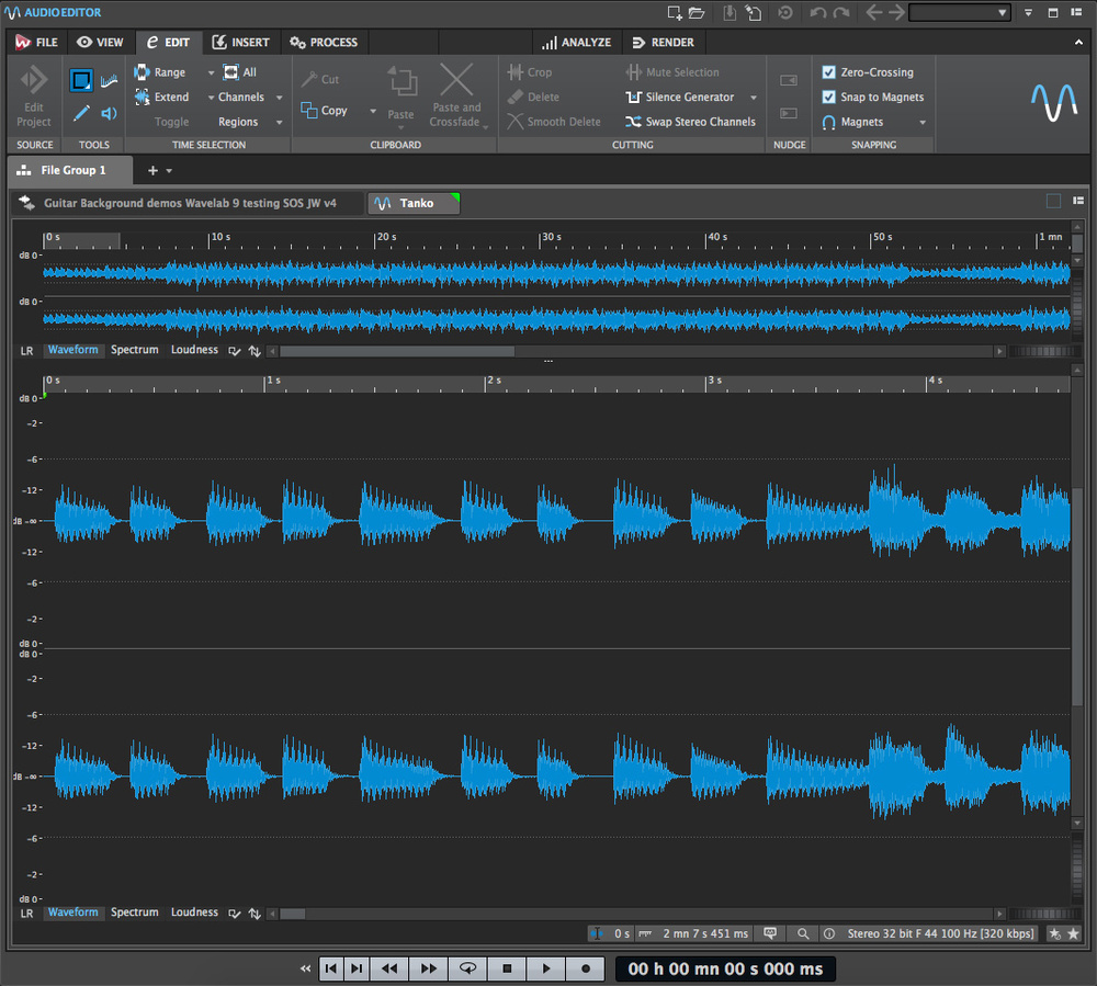 free audio editor for mac 10.10.5