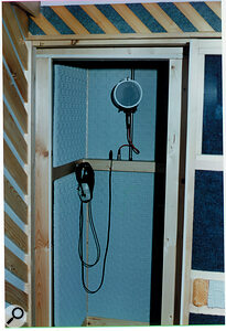 The vocal booth.