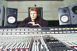 Marius de Vries (top left) and Peter Gleadall — top‑flight programmers now, but both admit to having started work at the right time ie. the mid‑to‑late '80s, when people who knew what MIDI was really capable of were as rare as nymphomaniac pandas.