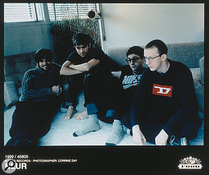 Blur (l‑r): Alex James, Damon Albarn, Graham Coxon, Dave Rowntree.