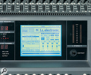 The Unit•Y control window appears in the O2R's MIDI Remote page 5; pressing and holding the Flip button acts as a short‑cut to this page.