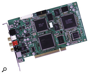 Yamaha's SW1000XG card offers six stereo busses, each of which can be assigned to different software applications and processed using the card's built‑in DSP.