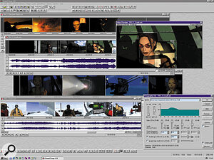 The principal tool used for sound effects editing is Sonic Foundry's Sound Forge PC audio editor.