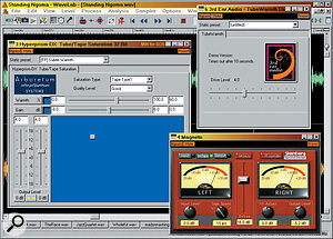 Arboretum's Tube/Tape Saturation (part of the Hyperprism pack) has a basic interface but a good variety of sounds, while Third Ear Audio's TubeWarmth interface is about as simple as you can get, but still imparts a high‑quality 'triode' sound. Steinberg's Magneto was one of the first tape simulators available, and models every aspect of analogue tape performance.