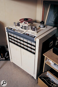 Morcheeba's prized Otari 24‑track analogue tape recorder.