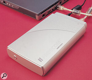 If you want an external drive for audio storage, the hot‑swappable Freecom FireWire drive also supplied by Red Submarine seems ideal.