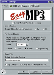 EasyMP3 is distinctive in the way it integrates with Windows, and provides most of the features you will need in an MP3 encoder.