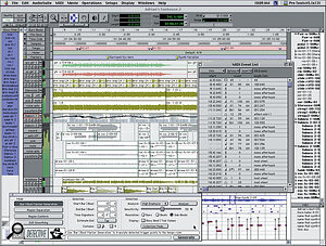 The latest edition of the Pro Tools software, version 5.1.