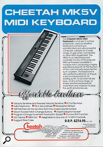 The MK5 and its relatives, such as the MK5V pictured below, made buying a controller keyboard a realistic proposition even for musicians on a budget.