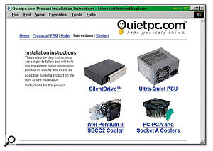 Make sure you check out quiet components like these from Quiet PC, to keep acoustic noise levels down.