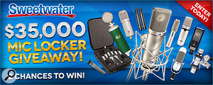 Sweetwater mic giveaway