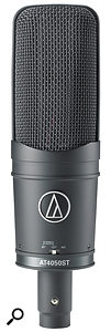 The small switch fitted at the bottom of the AT4050 ST allows you to switch between the microphone's three different stereo configurations.