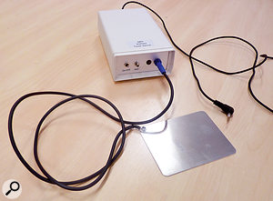 Two typical AAC switches that can be adapted for use in assistive music technology projects.