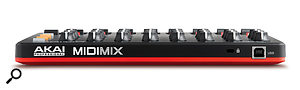 The MIDIMix’s knobs might be small, but there are plenty of them.