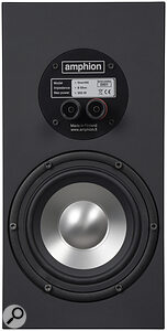 Instead of a port, the One18X loads its bass driver with an ABR, or auxiliary bass radiator, mounted on the rear of the cabinet.