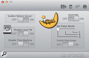 This donationware 'SSD Optimizer' app exposes several obscure Mac system settings that some users may find indispensable.