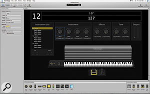 Layout mode enables you to create a  custom user interface for your Concert, using the available Screen Controls.