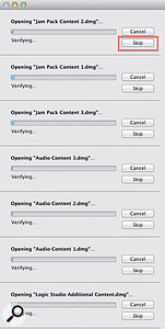 You can skip the verification stage when opening disc images, to save time.