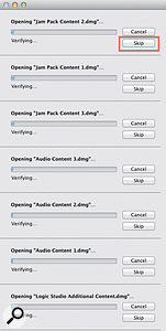 You can skip the verification stage when opening disc images, to save time.