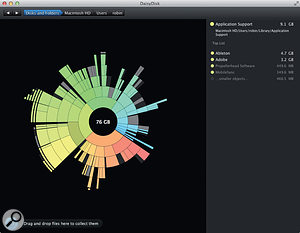 DaisyDisk is a superb tool for quickly identifying just what's on your drives.