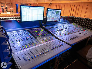 Kings Place’s Digidesign D-Show console.