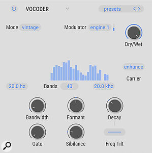 The new Vocoder. Not just for robot voices...