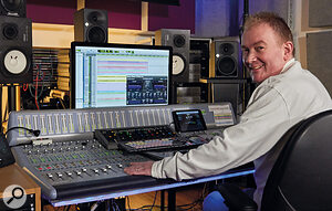 Andy Bradfield is another mix engineer who values tactile control but is happy to obtain that from a fader surface rather than an actual console.