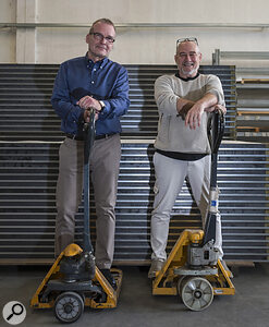 Boxy inventor Claudio Lamberini (right) and General Manager Lorenz Koch.