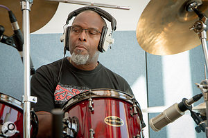 Following Cymande’s original split, Sam Kelly has worked as a  session drummer for the last four decades.