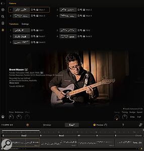 Each Set includes a collection of Patterns, Transitions and Endings that can be arranged along the timeline to create a complete performance.