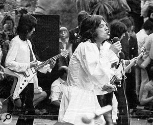 The Rolling Stones at Hyde Park.