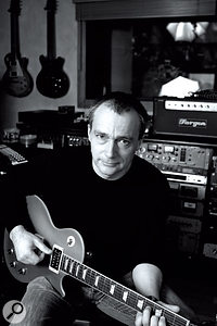 Mark Saunders at Beat360 Studios in New York City, 2006.