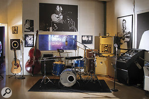 The live room at Sun Studio today.